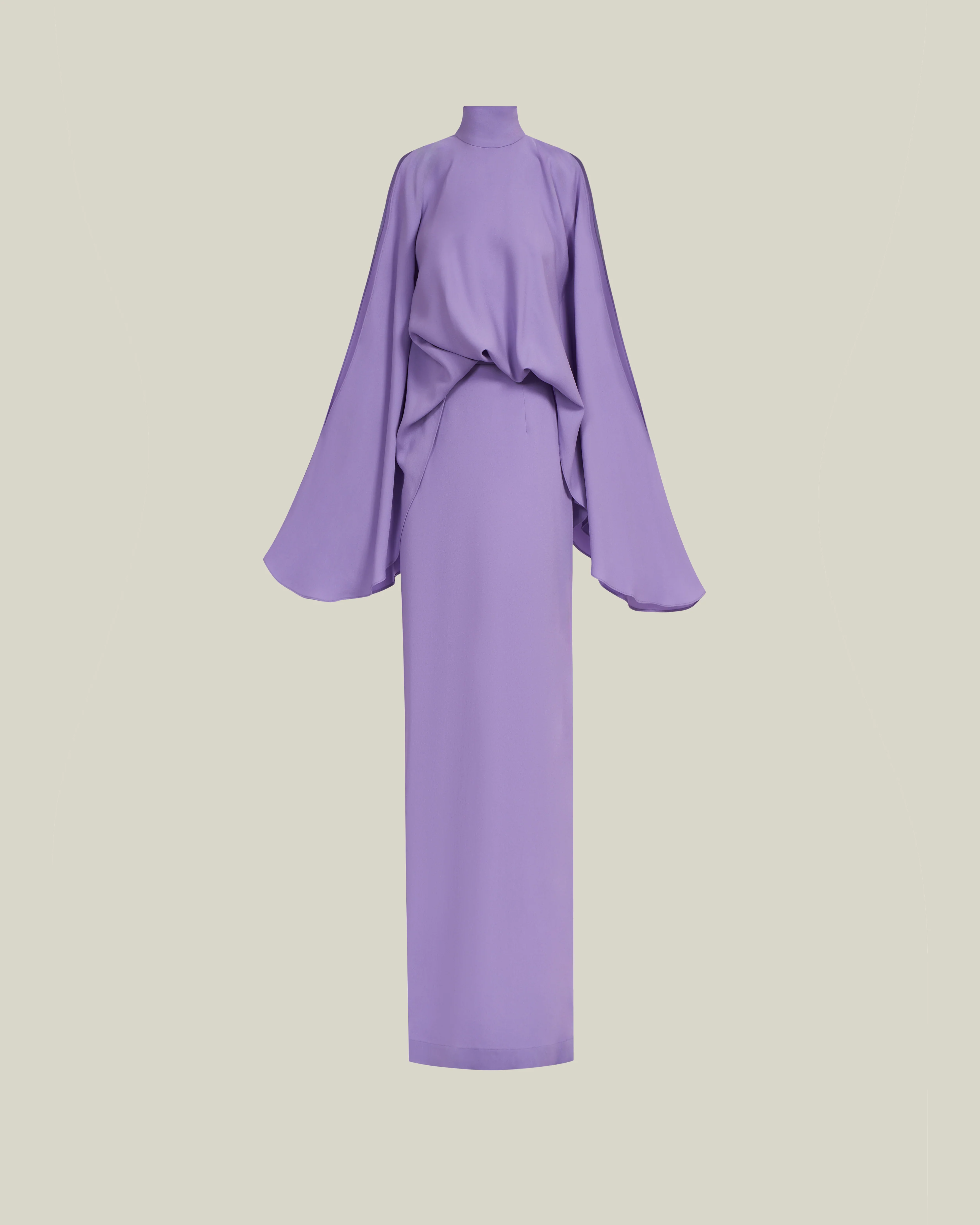 Bacall Dress in Lavender - Image 3
