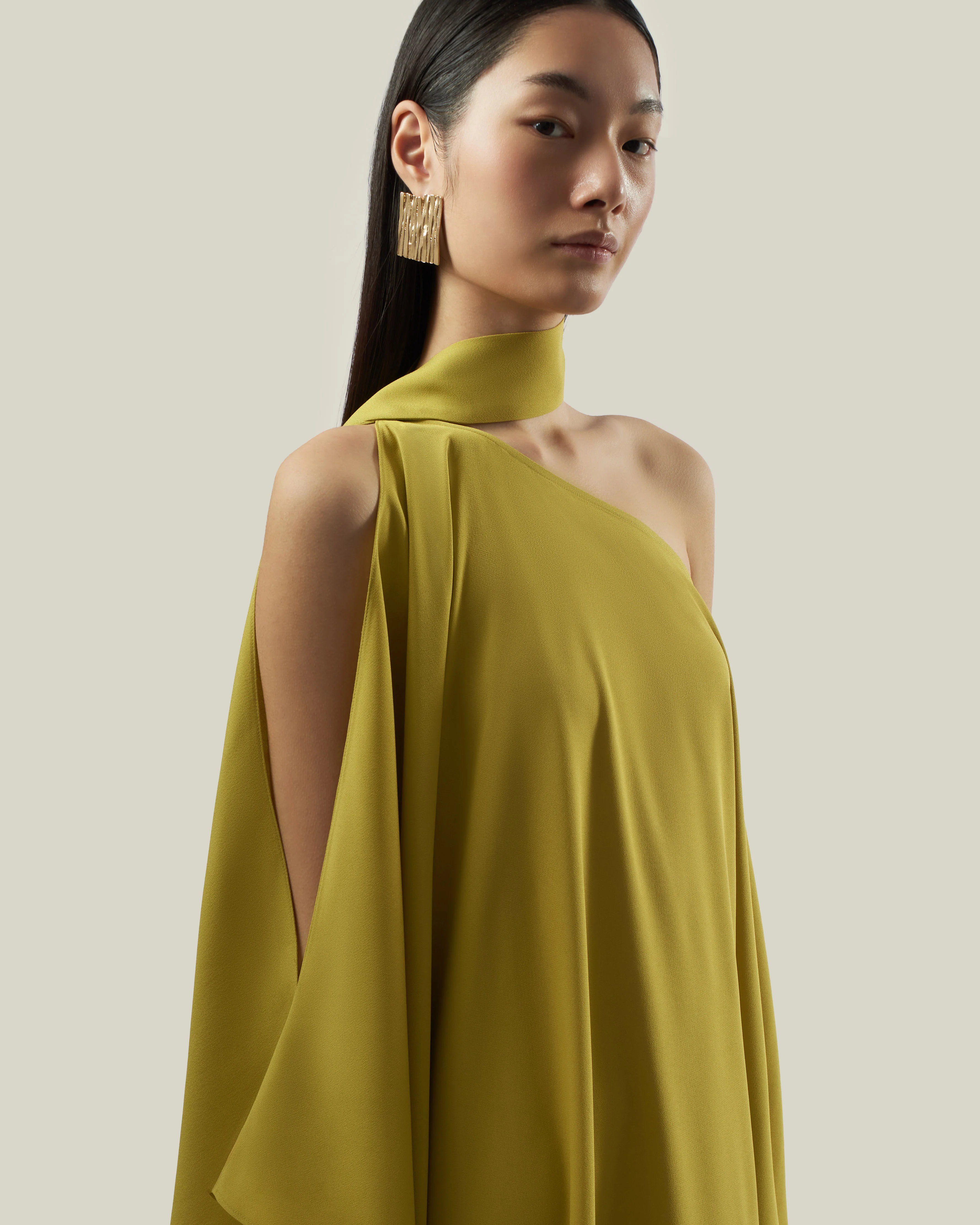 Barths Kaftan in Gold Kiwi - Image 4