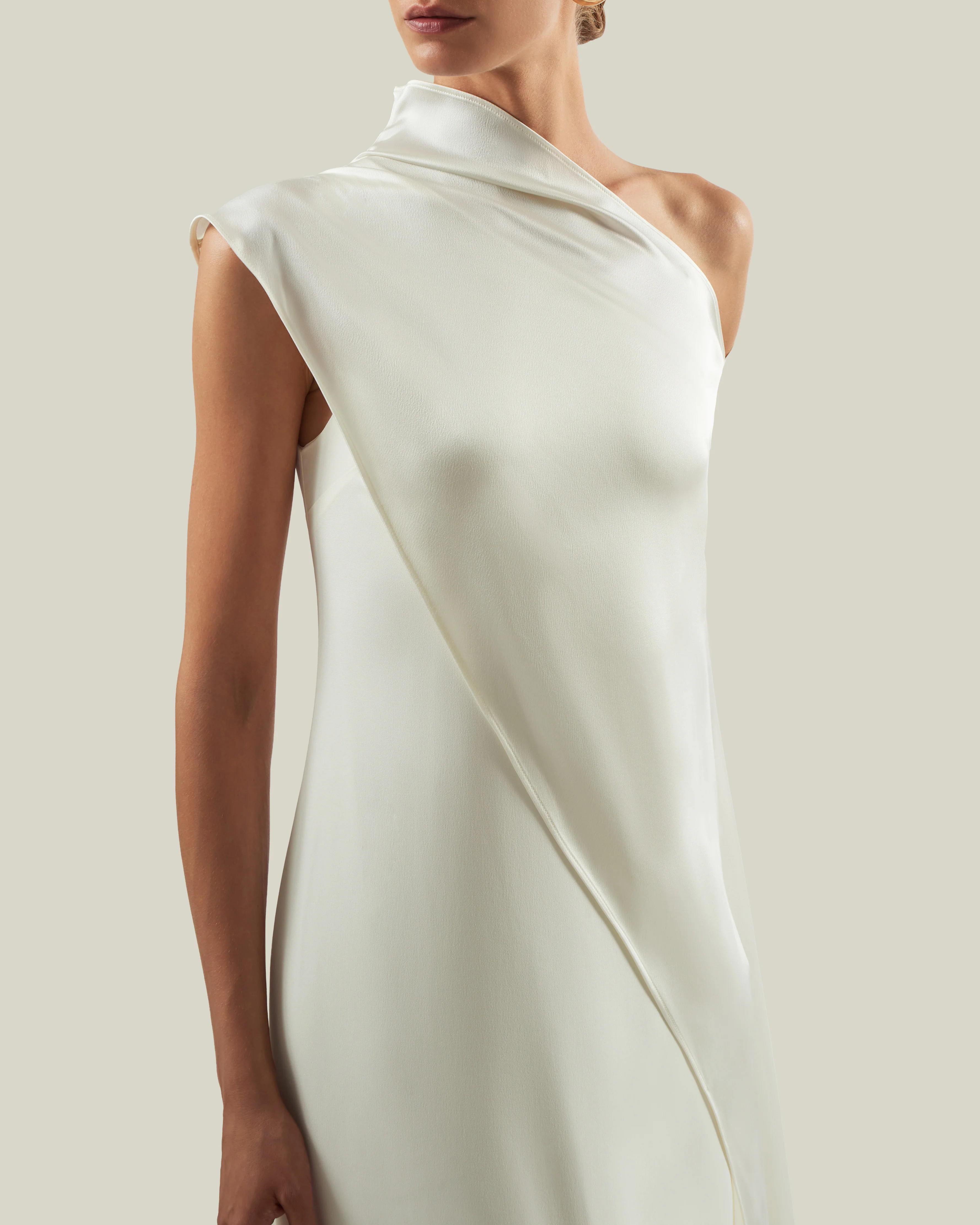 Berenson Dress in Ivory - Image 4
