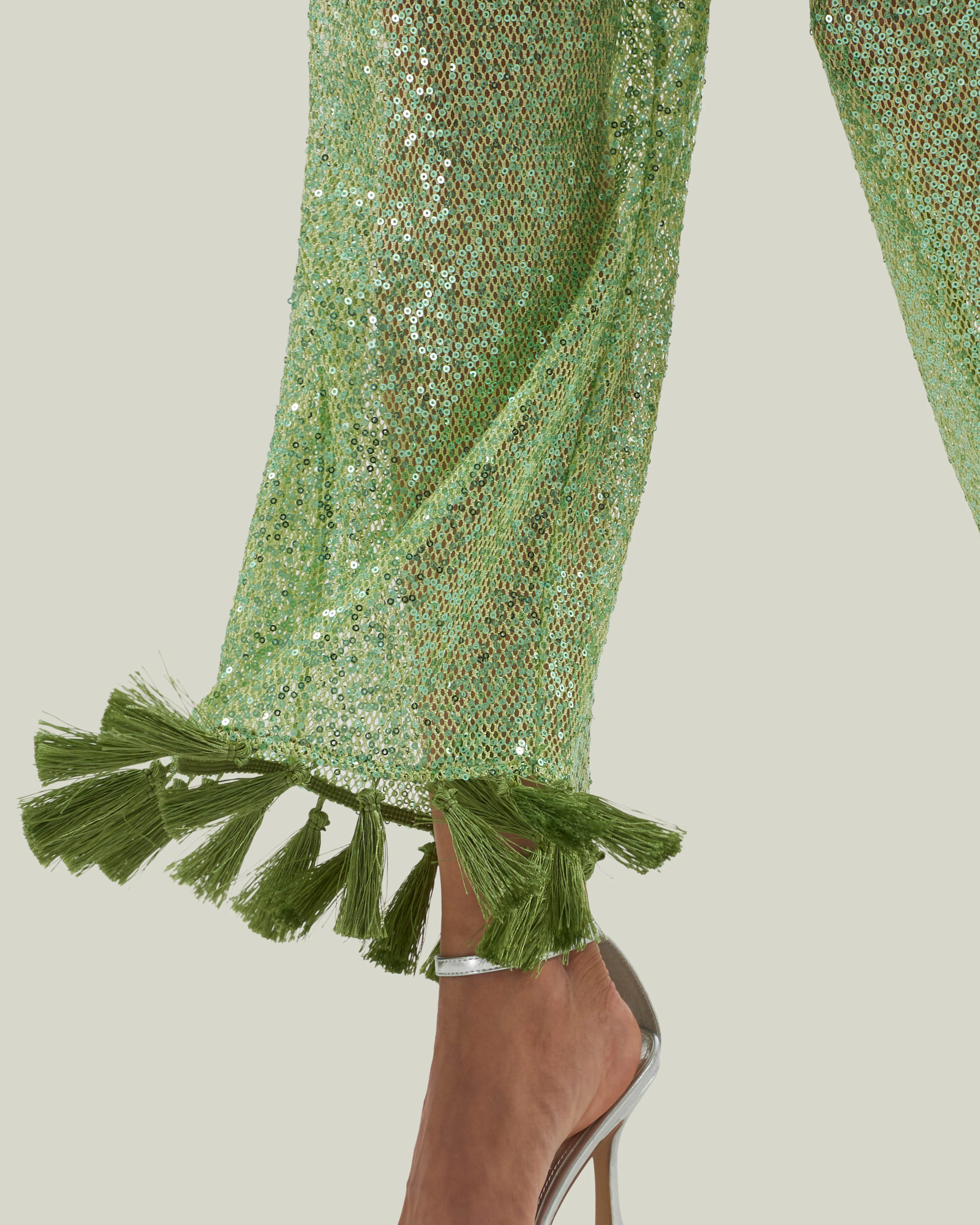 Cala Escondida Pants in Acid Green - Image 5