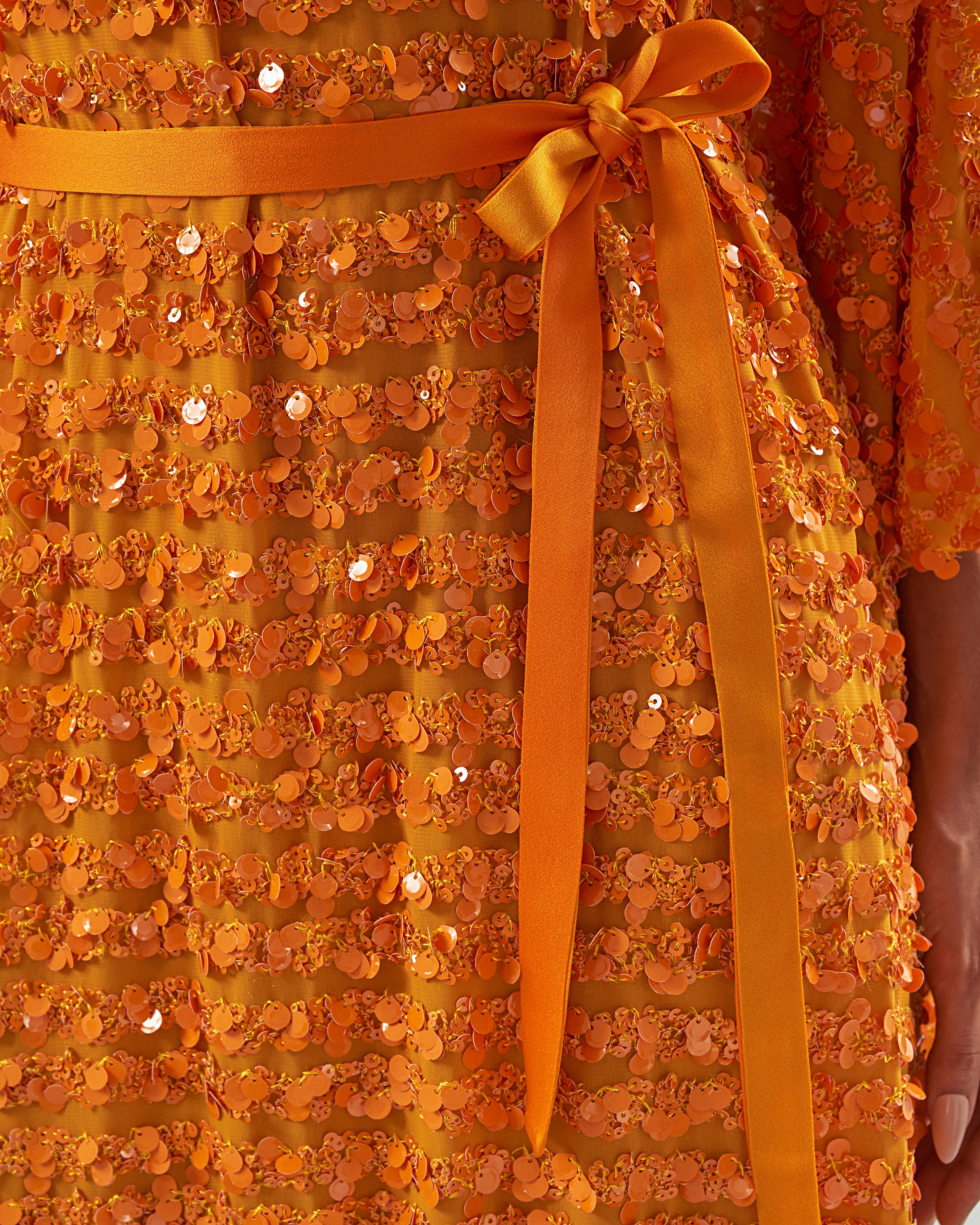 Caracciolo Kaftan in Mandarin - Image 4