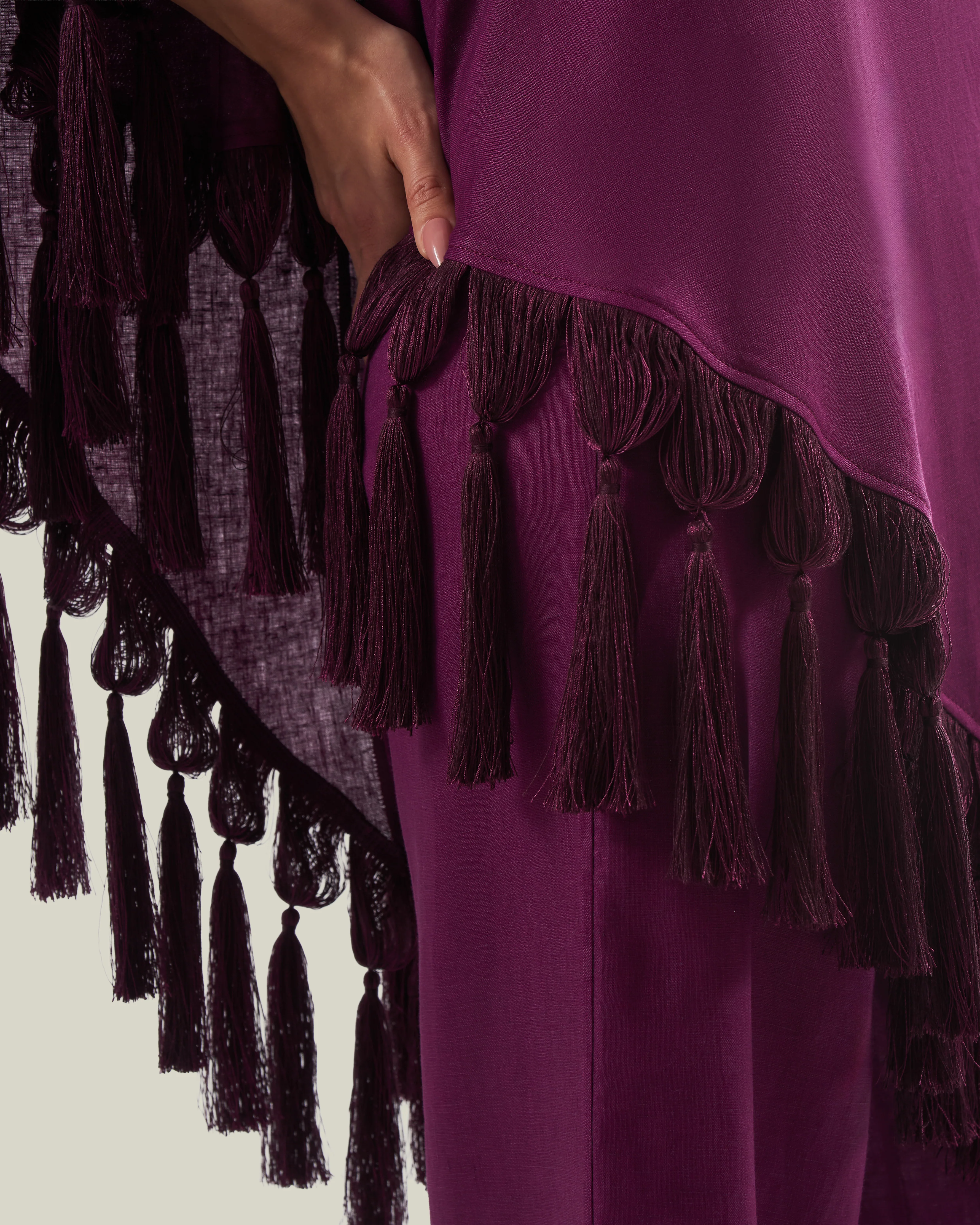 Gloria Blouse in Plum - Image 5