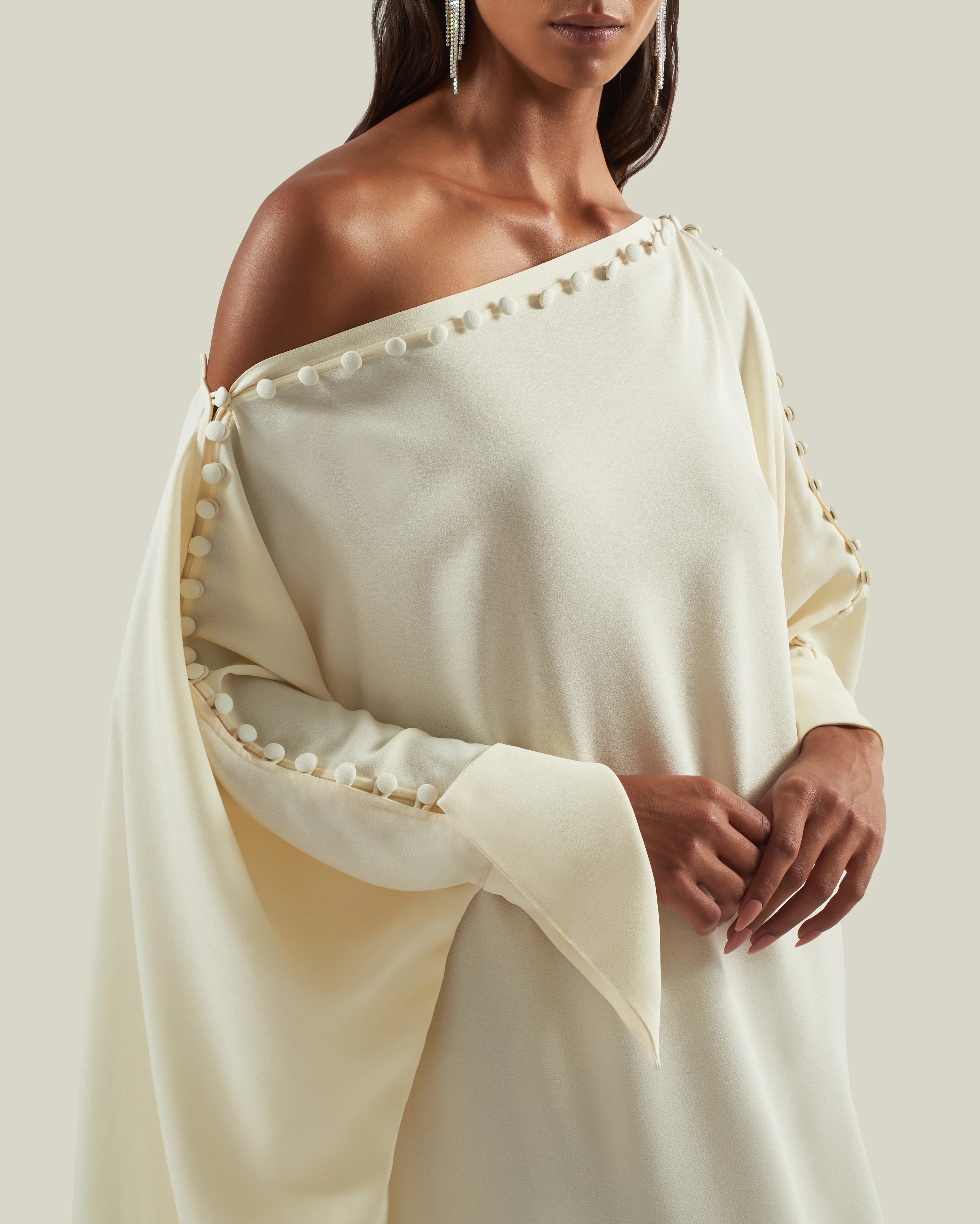 Mila Kaftan in Latte - Image 4