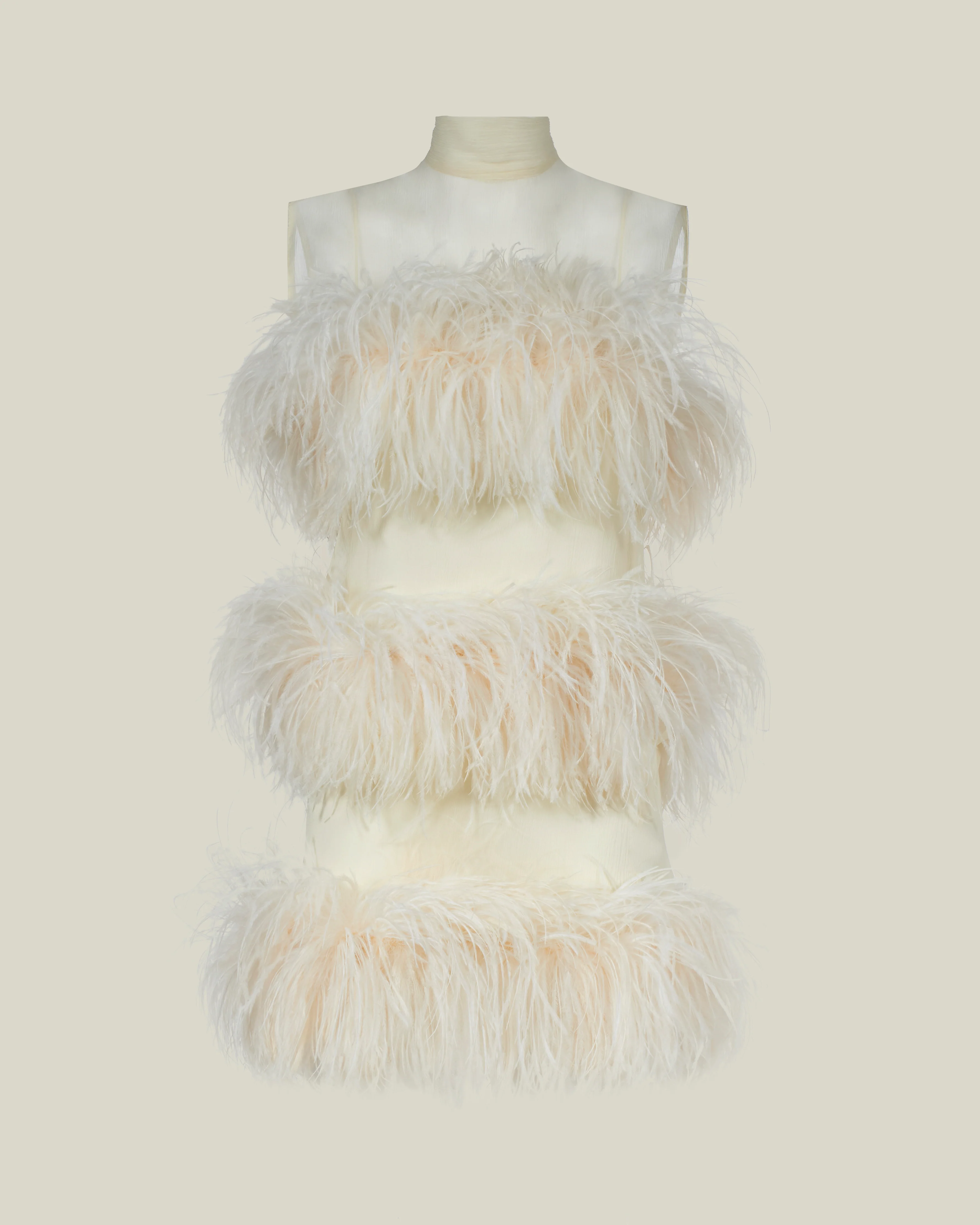 Mini Divine Dress in Ivory - Image 3