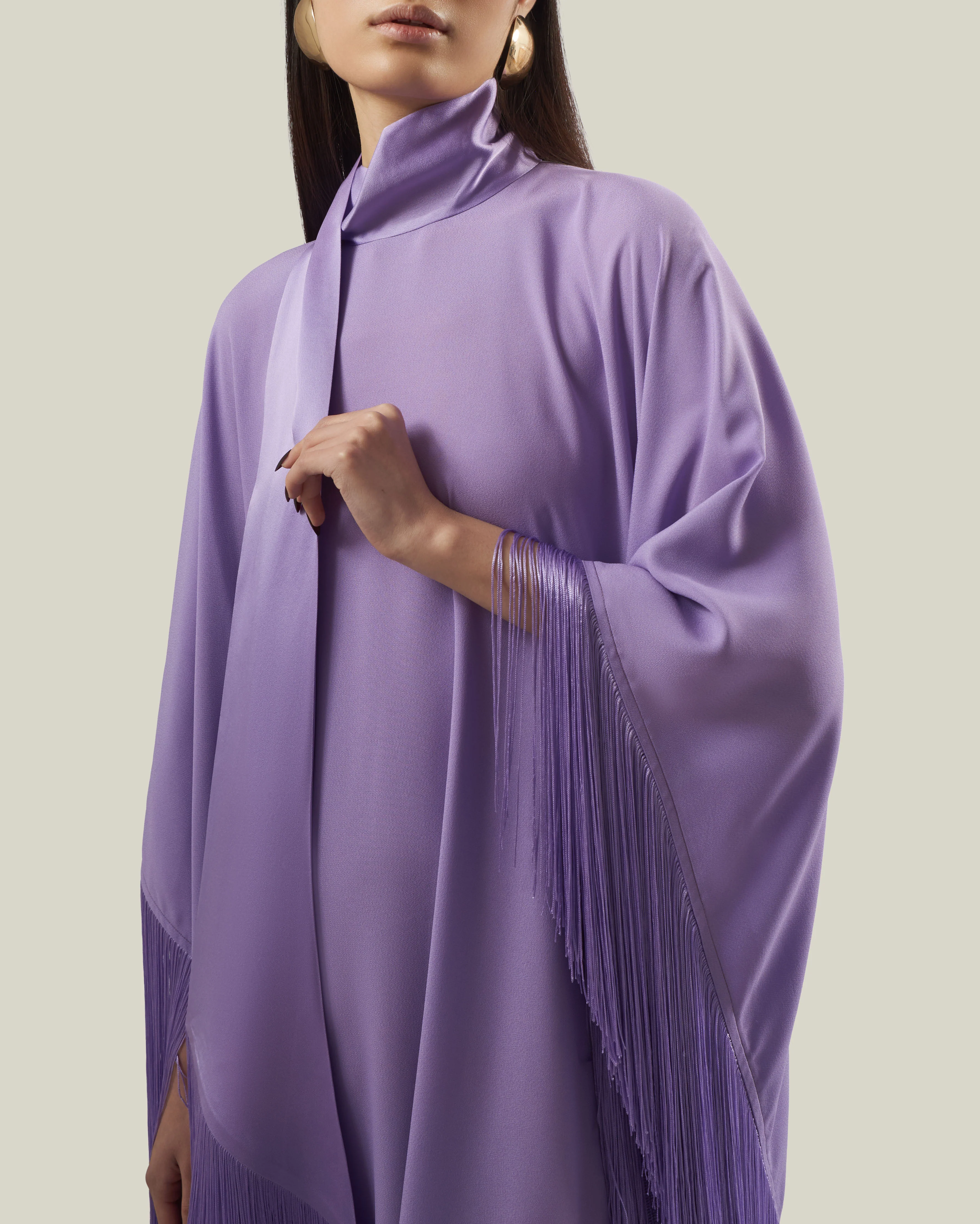 Mrs Ross Kaftan in Lavender - Image 4