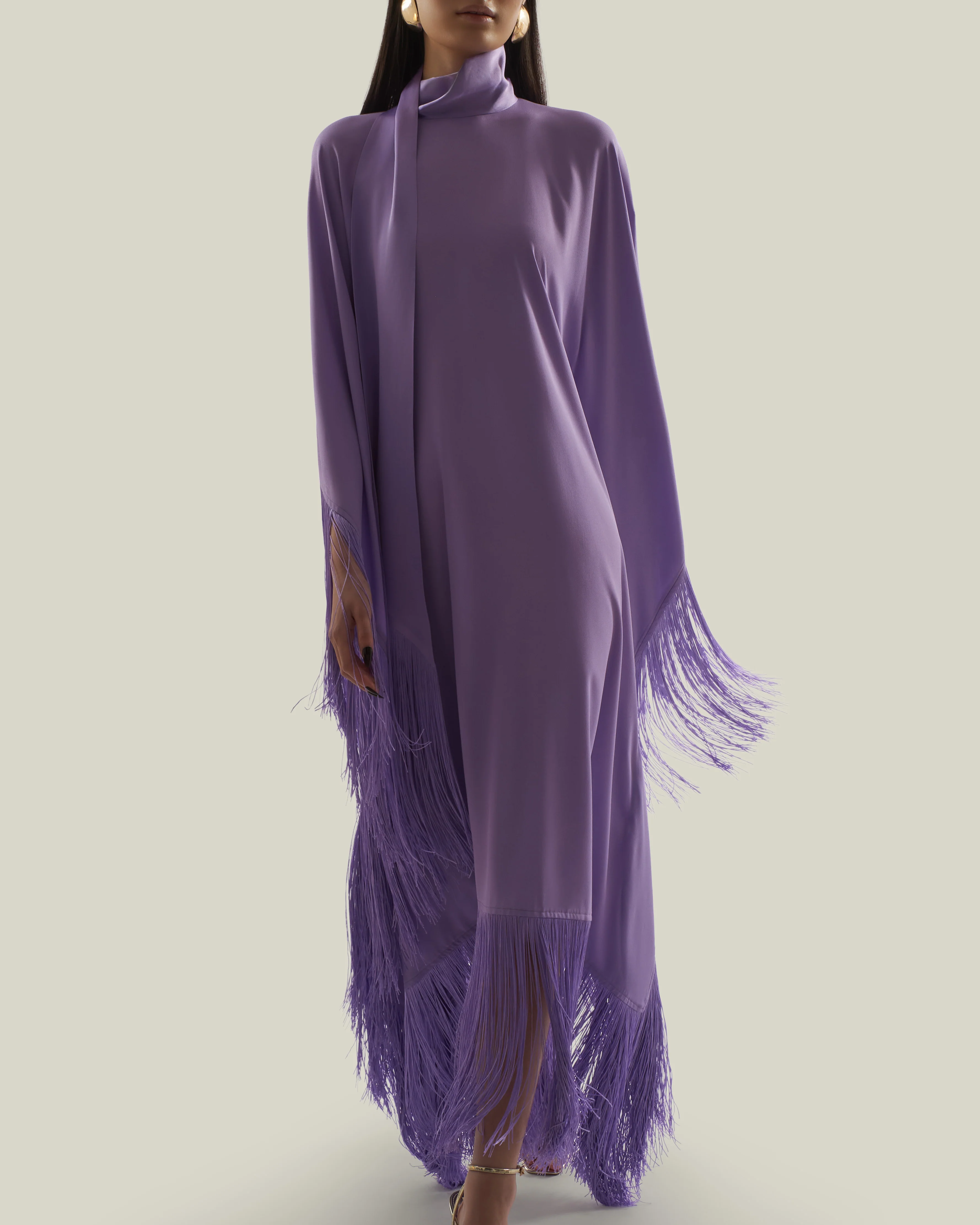 Mrs Ross Kaftan in Lavender - Image 5