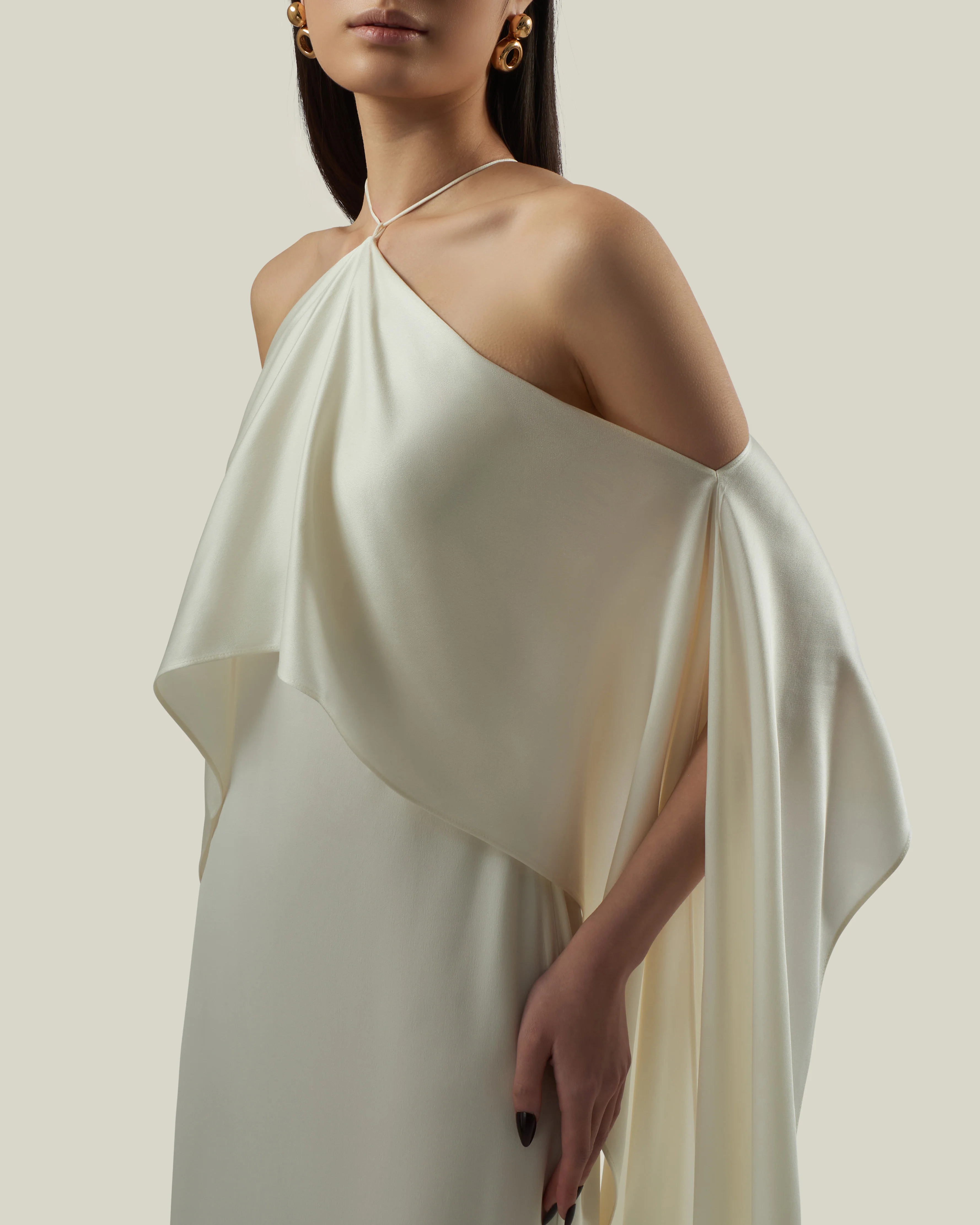 Nan Dress in Latte - Image 4