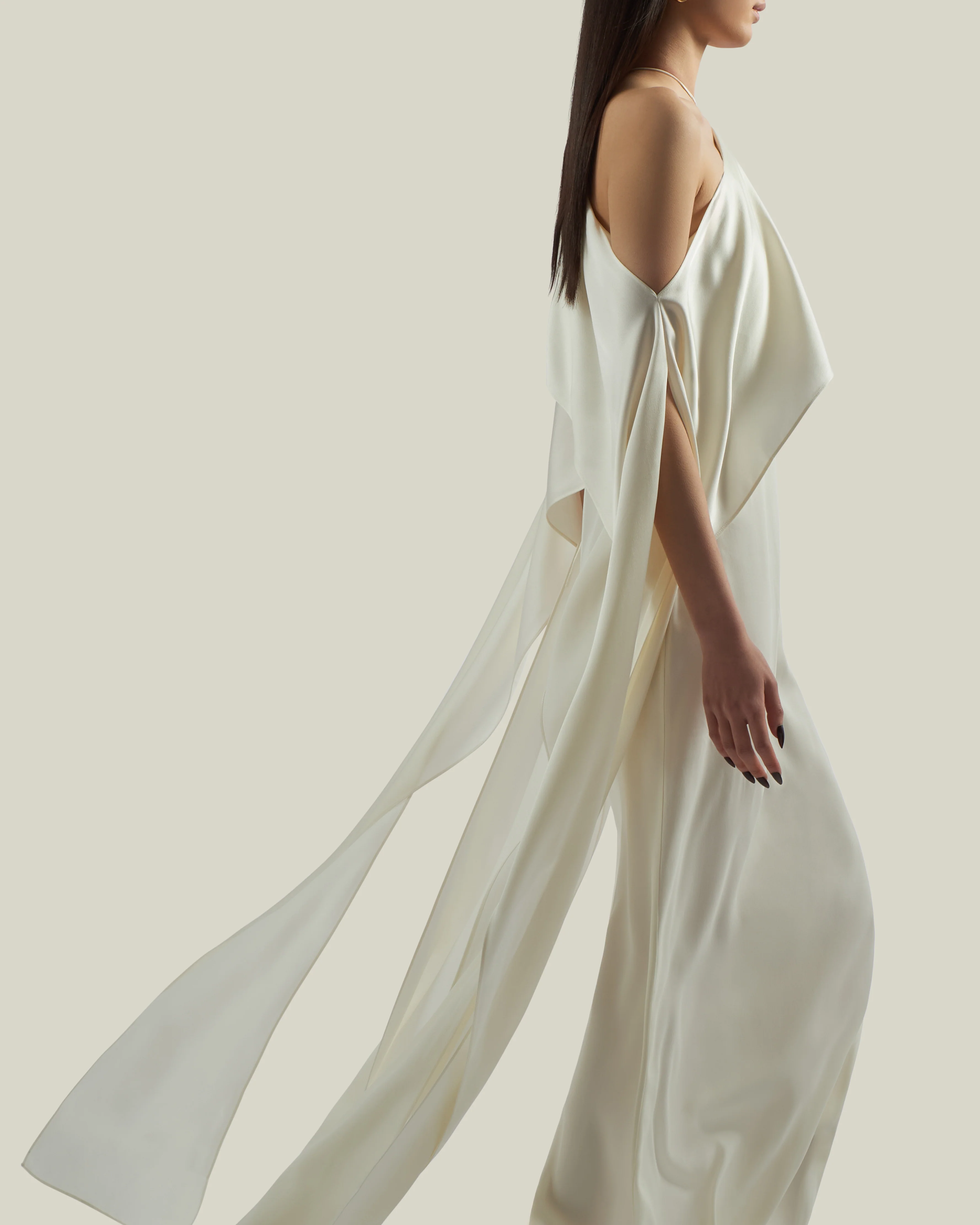Nan Dress in Latte - Image 5