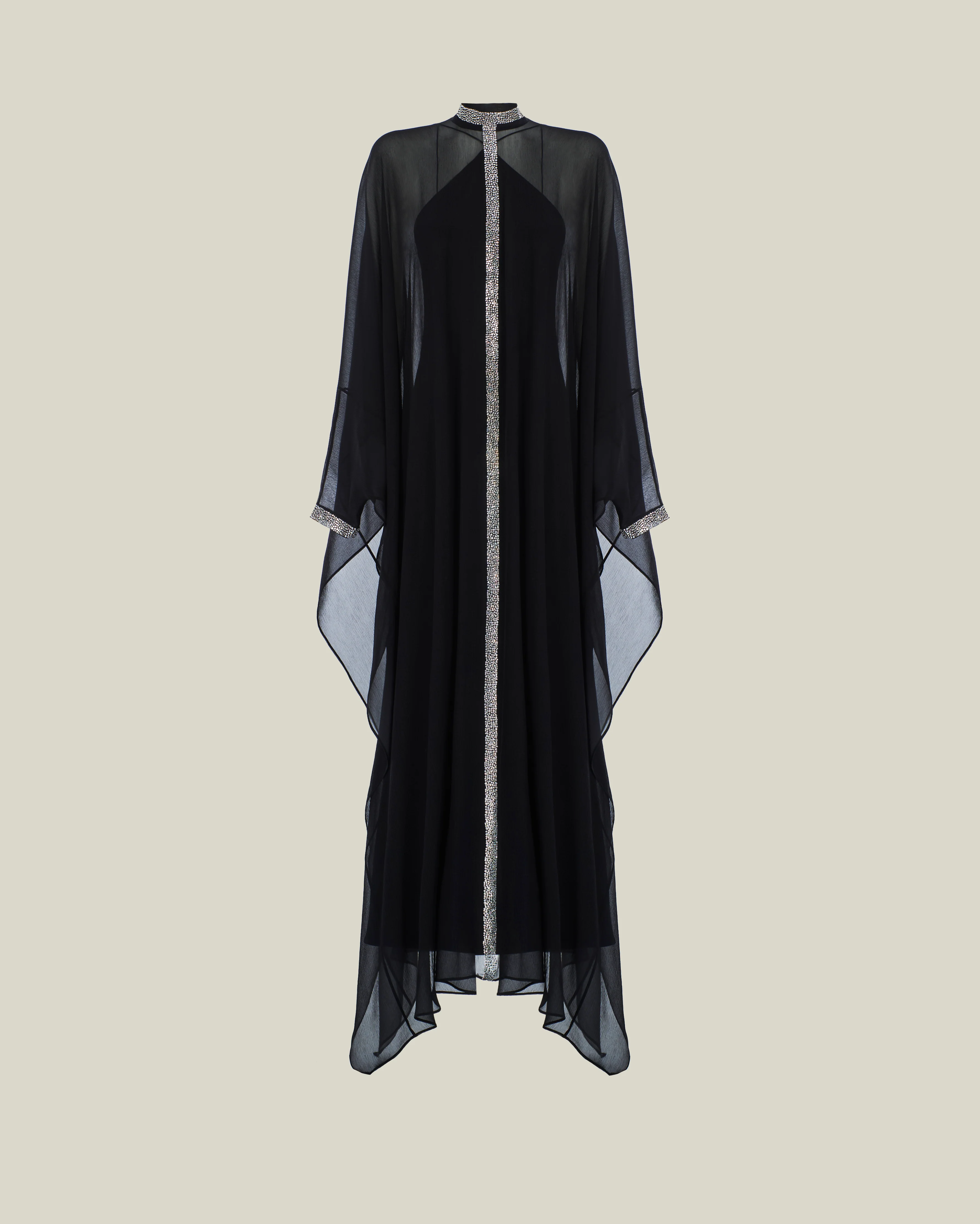 Parthenon Kaftan in Black - Image 3