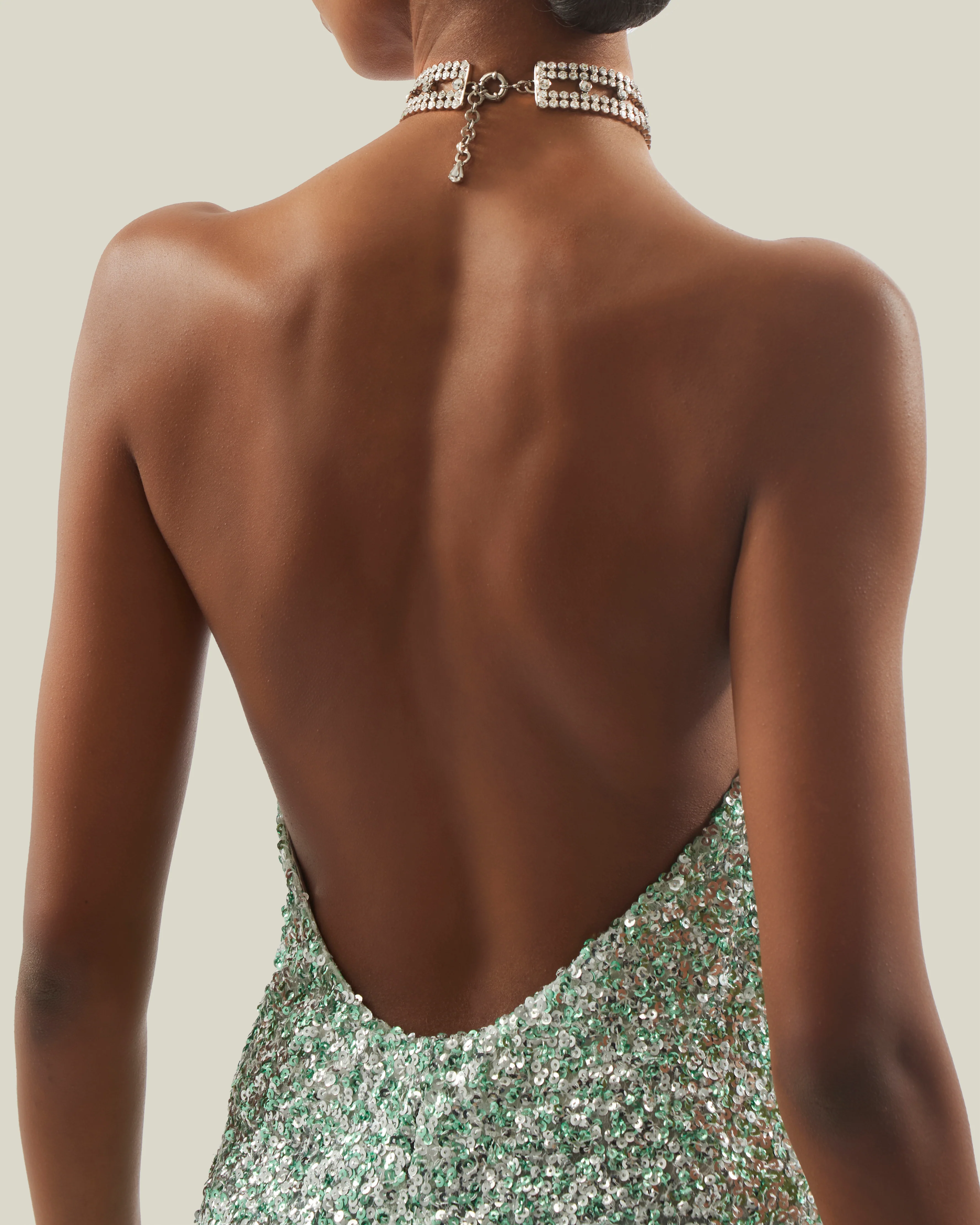 Poseidon Dress in Mint - Image 4