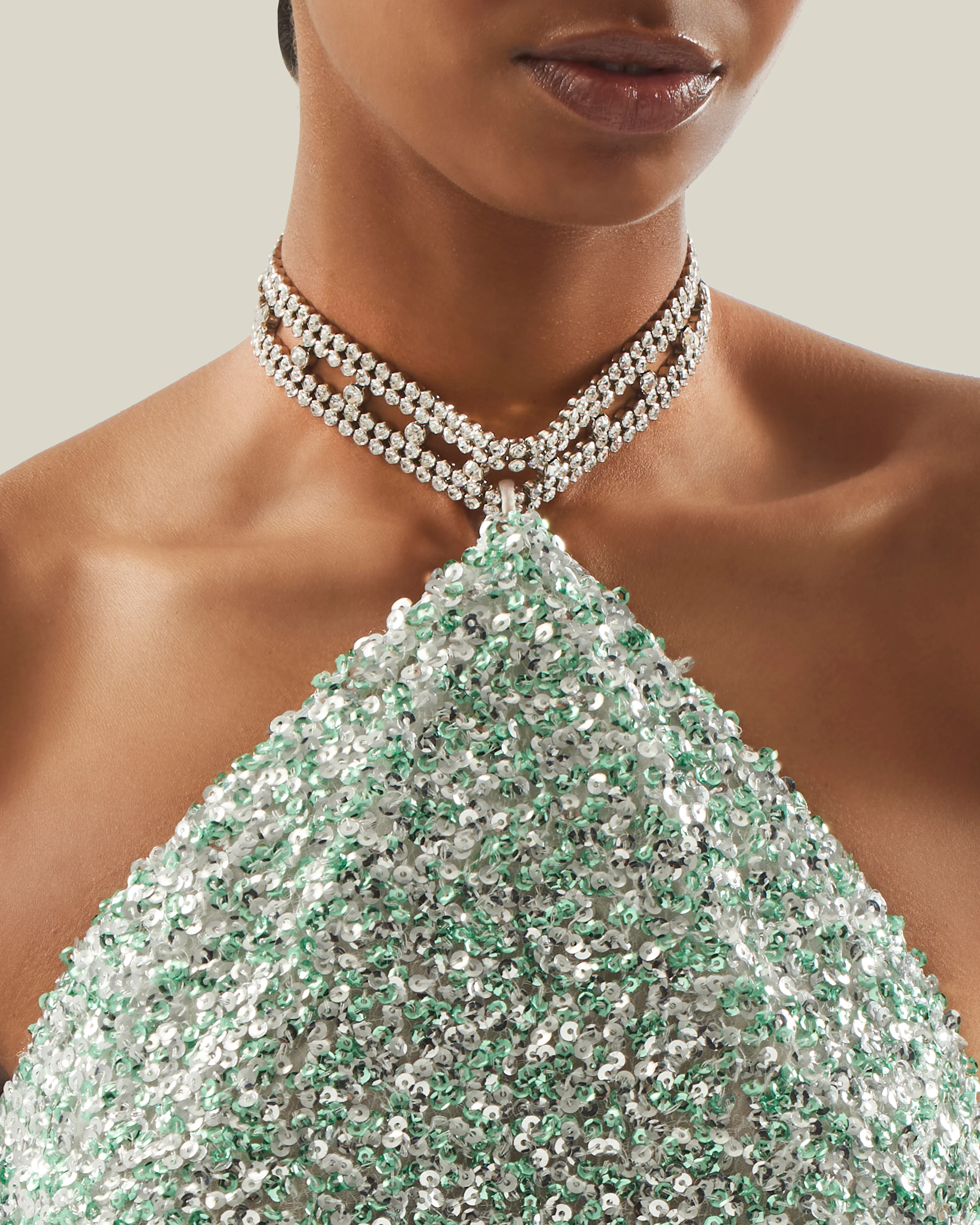 Poseidon Dress in Mint - Image 5