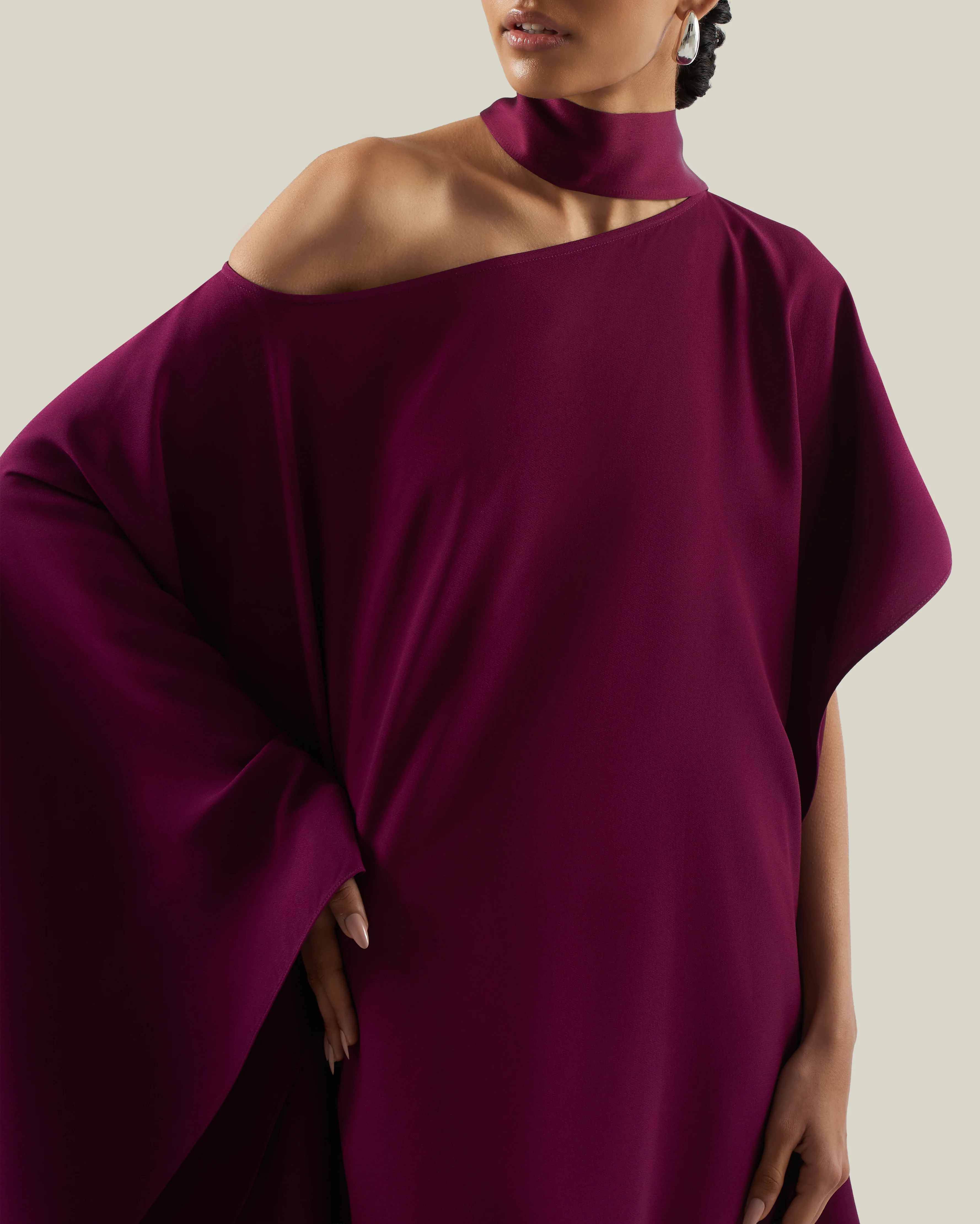 Trebbia Kaftan in Plum - Image 4