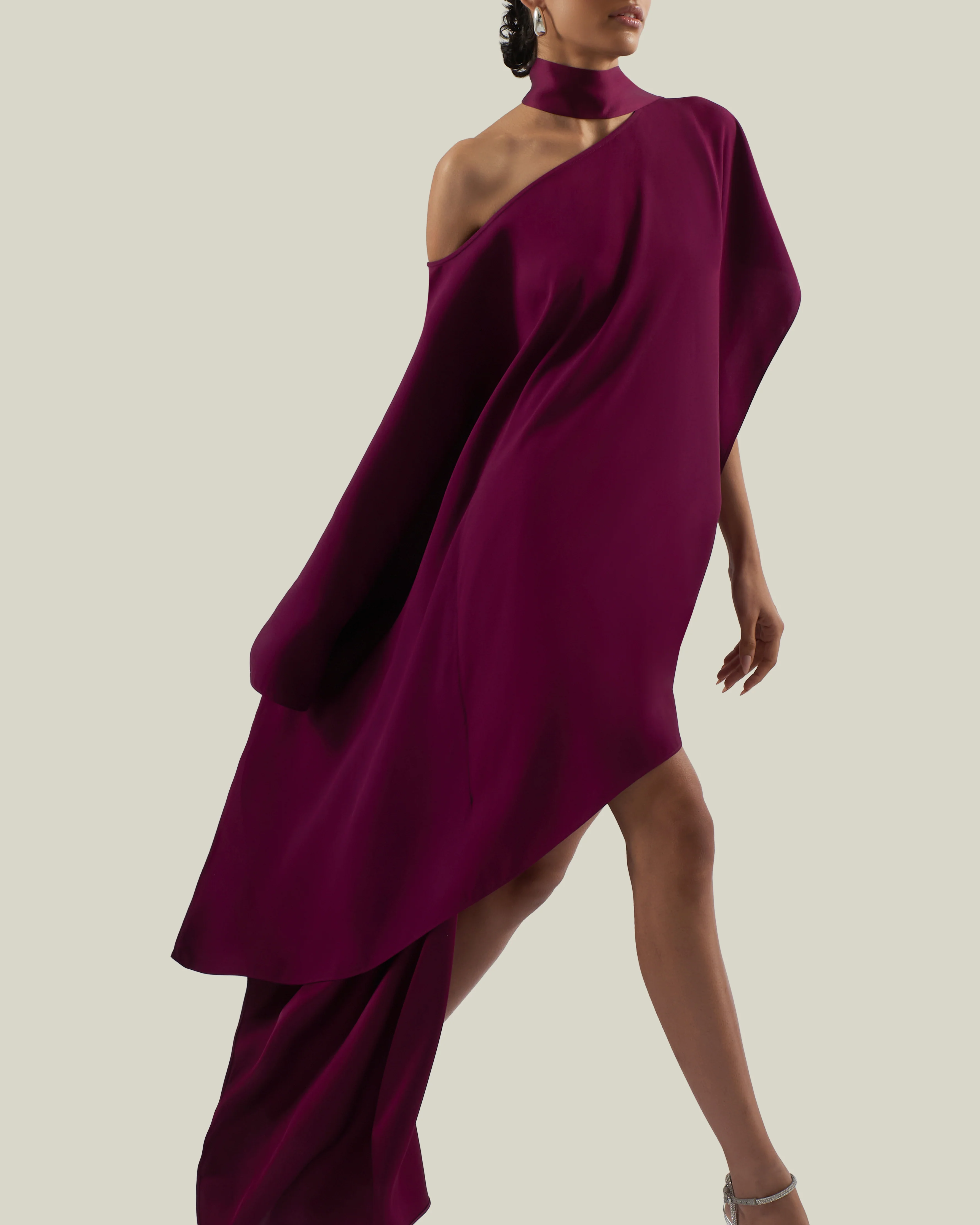 Trebbia Kaftan in Plum - Image 5