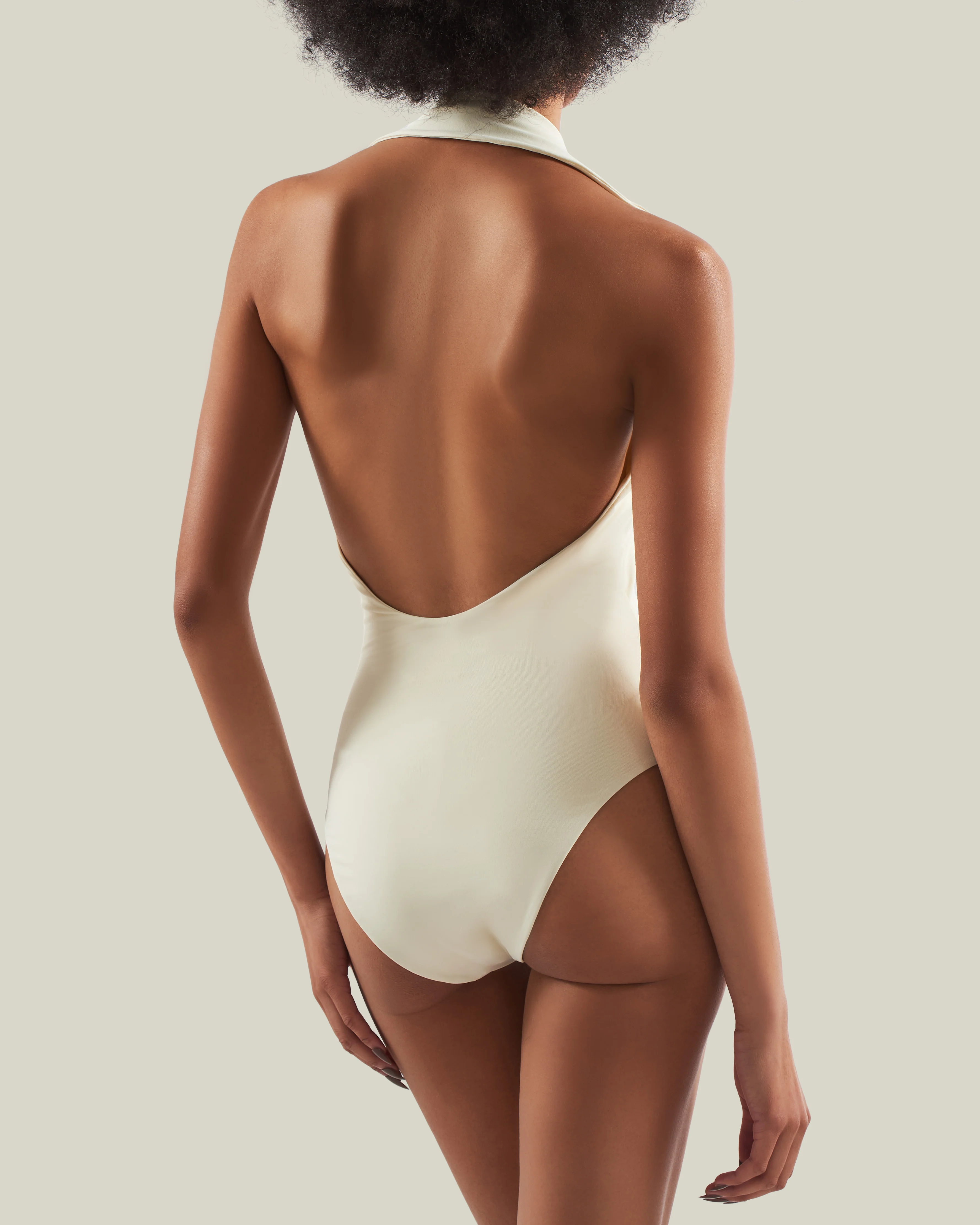 Tropicana Swimsuit in Ivory - Image 5