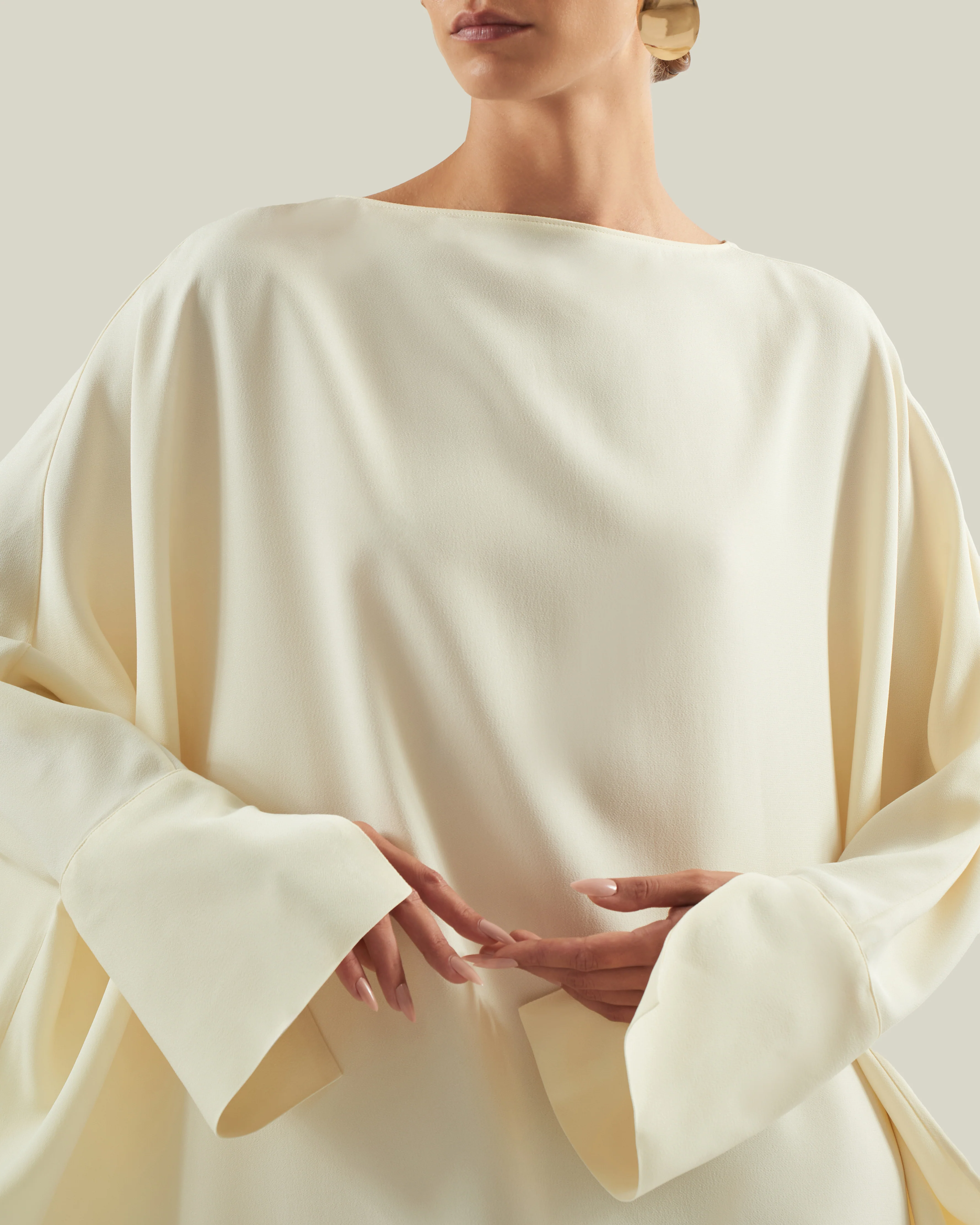 Truman Kaftan in Latte - Image 4