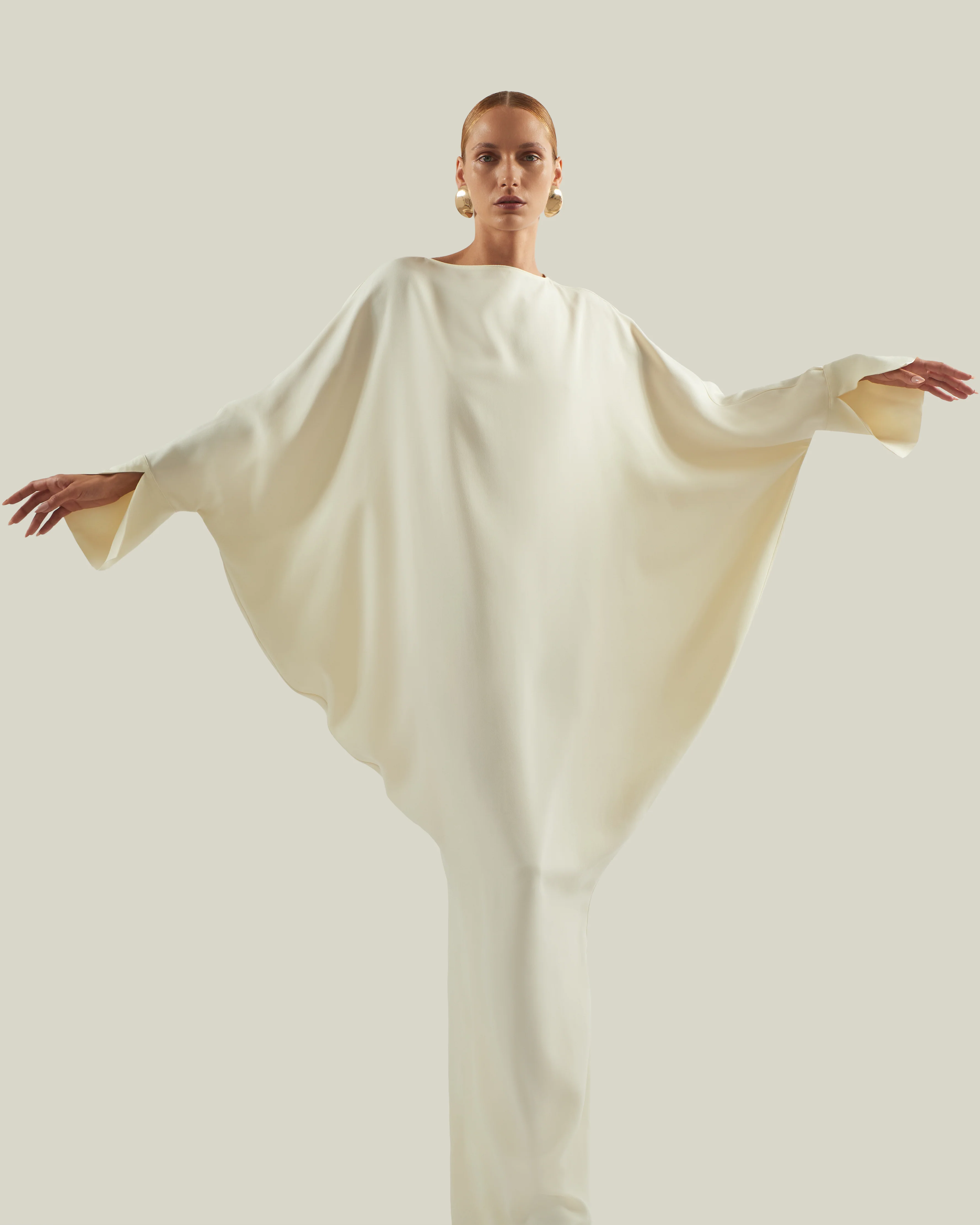Truman Kaftan in Latte - Image 5
