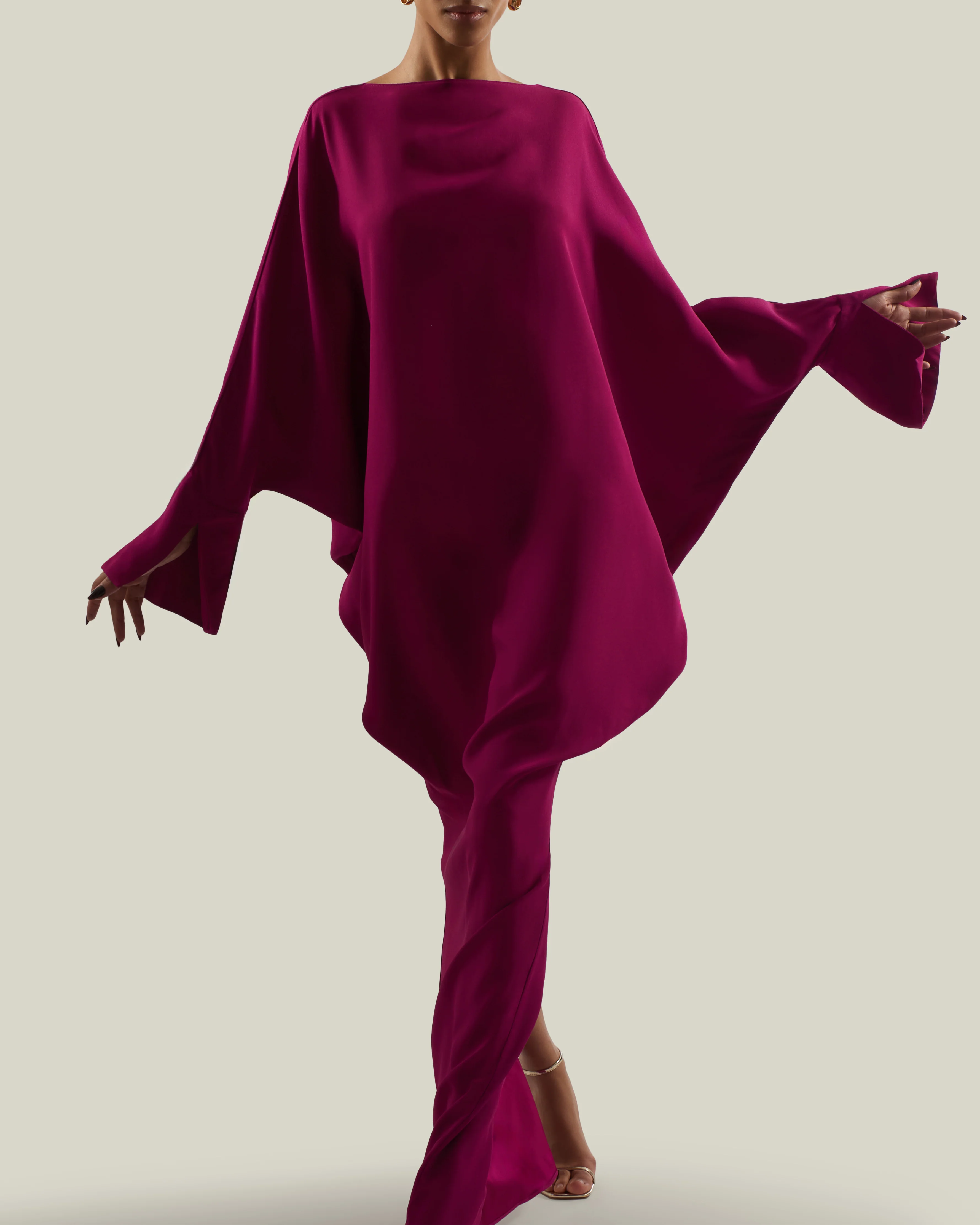 Truman Kaftan in Pomegranate - Image 5